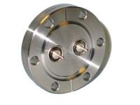 BNC - Single Ended, Grounded Shield Feedthroughs x2 - 2.75" CF Flange