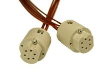 Connector to Connector Extension Cable - 6C- Female, PEEK Circular