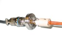 3CP-KIT-133, 3 Pin Circular Feedthrough Kit with Cables on a 1.33" CF Flange
