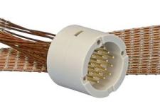 Connector to Cable - 19 Way Male, Circular
