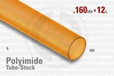 Polyimide Tube, 0.160" ID, 0.166" OD, 12" Long