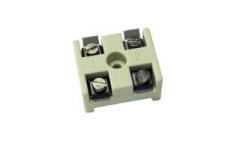 Ceramic Terminal Block, 2 Pole Ceramic Terminal Block, 2 Pole