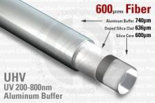 Aluminum Buffer Optical Fiber - 600 UV / VIS