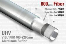 Aluminum Buffer Optical Fiber - 600 VIS / NIR
