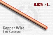 Copper Conductors with an Outside Diameter of 0.025"
