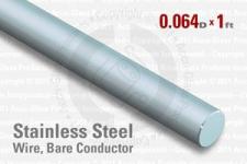 Stainless Steel Conductors with an Outside Diameter of 0.064"