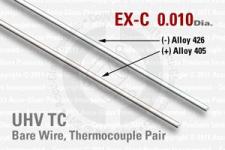 0.01" Type-EX-C bare thermocouple wires