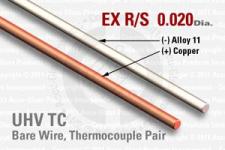 0.02" Type-EX-R/S bare thermocouple wires