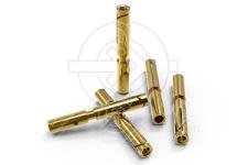 Gold-Plated Beryllium Copper Female Contacts for 0.05" Pin Sizes