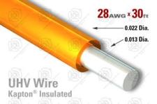 28 AWG - Solid Core Wire, Kapton Insulated