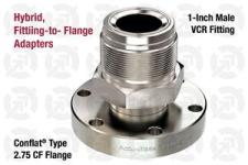 1" Male VCR Fitting to 2.75" CF Flange Adapter