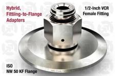 1/2" Female VCR Fitting to 50 ISO-KF Flange Adapter