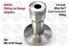 1/4" Ultra-Torr Fitting to NW16 ISO-KF Flange Adapter