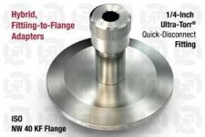 1/4" Ultra-Torr Fitting to NW40 ISO-KF Flange Adapter