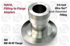 3/4" Ultra-Torr Fitting to NW40 ISO-KF Flange Adapter