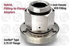 1" Female VCR Fitting to 2.75" CF Flange Adapter