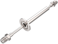 Single .250 Tube / ISO NW25 KF Flange (VCR Fitting) Single .250 Tube / ISO NW25 KF Flange (VCR Fitting)
