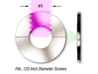 #5 (.125) SS, Vented - Flat Washer
